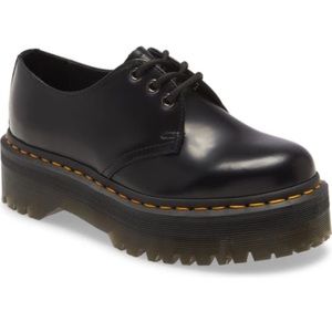 Dr. Martens quad platform derby